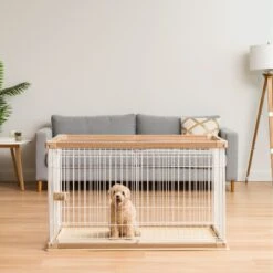 IRIS USA Open Wire Dog Pen -Pet Dog Supply Store 205263 PT2. AC SS1800 V1680811971