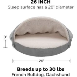FurHaven Faux Sheepskin Snuggery Orthopedic Cat & Dog Bed With Removable Cover 15 FurHaven Faux Sheepskin Snuggery Orthopedic Cat & Dog Bed With Removable Cover -Pet Dog Supply Store 206669 PT4. AC SS1800 V1627617377