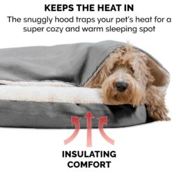 FurHaven Faux Sheepskin Snuggery Orthopedic Cat & Dog Bed With Removable Cover 17 FurHaven Faux Sheepskin Snuggery Orthopedic Cat & Dog Bed With Removable Cover -Pet Dog Supply Store 206669 PT6. AC SS1800 V1627609607