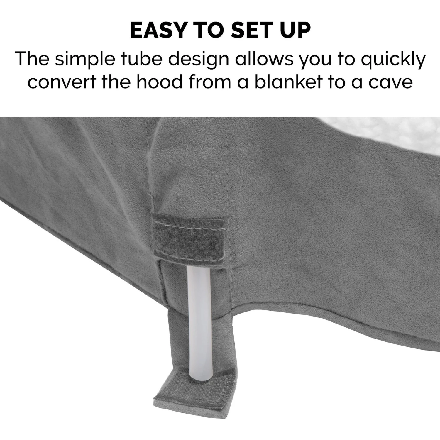 FurHaven Faux Sheepskin Snuggery Orthopedic Cat & Dog Bed With Removable Cover 11 FurHaven Faux Sheepskin Snuggery Orthopedic Cat & Dog Bed With Removable Cover - Image 9