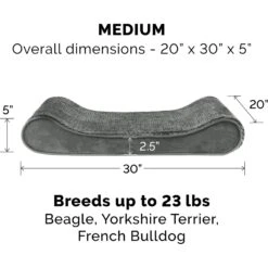 FurHaven Minky Plush Luxe Lounger Orthopedic Cat & Dog Bed With Removable Cover -Pet Dog Supply Store 206687 PT4. AC SS1800 V1625262479