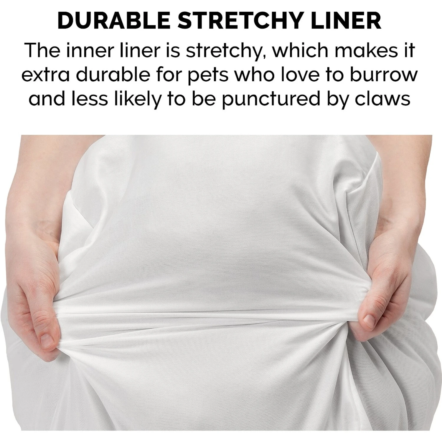 FurHaven Plush Ball Pillow Dog Bed With Removable Cover 9 FurHaven Plush Ball Pillow Dog Bed With Removable Cover - Image 7