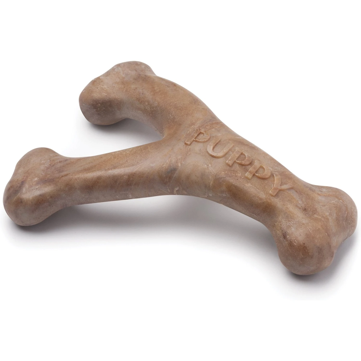 Benebone Bacon Flavor Wishbone Tough Puppy Chew Toy 3 Benebone Bacon Flavor Wishbone Tough Puppy Chew Toy
