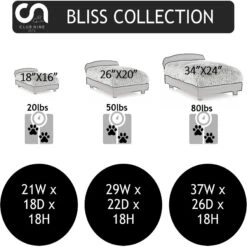 Club Nine Pets Modern Sofa Cat & Dog Bed, Black -Pet Dog Supply Store 207272 PT4. AC SS1800 V1603951644