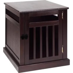 Casual Home Chappy Single Door Furniture Style Dog Crate & Wood Slats -Pet Dog Supply Store 209967 PT4. AC SS1800 V1618346215