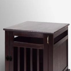 Casual Home Chappy Single Door Furniture Style Dog Crate & Wood Slats -Pet Dog Supply Store 209967 PT5. AC SS1800 V1618346506