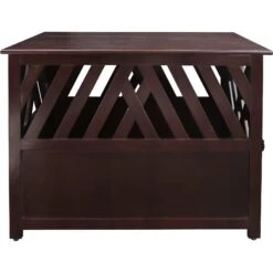 Casual Home Modern Lattice Single Door Furniture Style Dog Crate & End Table -Pet Dog Supply Store 209980 pt2. AC SS1800 V1573855095