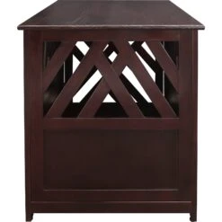 Casual Home Modern Lattice Single Door Furniture Style Dog Crate & End Table -Pet Dog Supply Store 209980 pt3. AC SS1800 V1573855106