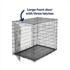 Frisco Heavy Duty Single Door Wire Dog Crate -Pet Dog Supply Store 210677 PT3. AC SS1800 V1667229022