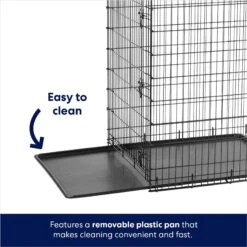 Frisco Heavy Duty Single Door Wire Dog Crate -Pet Dog Supply Store 210677 PT5. AC SS1800 V1667228660
