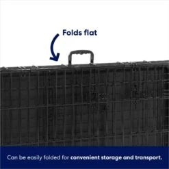 Frisco Fold & Carry Single Door Collapsible Wire Dog Crate & Mat Kit -Pet Dog Supply Store 212620 PT3. AC SS1800 V1667229308