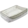 Pup IQ Vegan Fur Lounger Bolster Dog Bed, Lynx -Pet Dog Supply Store 214556 MAIN. AC SS1800 V1576270703