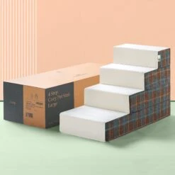 Zinus Cozy Cat & Dog Stairs -Pet Dog Supply Store 214750 PT6. AC SS1800 V1576702678