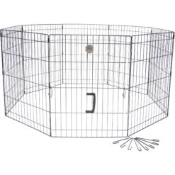 Go Pet Club Foldable Wire Dog Exercise Pen -Pet Dog Supply Store 217266 PT2. AC SS1800 V1587484436