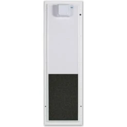 PlexiDor Performance Pet Doors Electronic Door Mounted Dog & Cat Door, Large