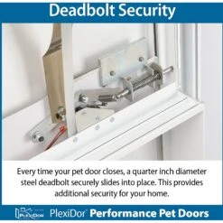 PlexiDor Performance Pet Doors Electronic Automatic Wall Mounted Dog & Cat Door, Large 17 PlexiDor Performance Pet Doors Electronic Automatic Wall Mounted Dog & Cat Door, Large -Pet Dog Supply Store 218338 PT6. AC SS1800 V1597093273