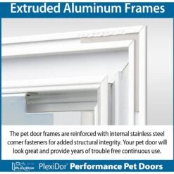 PlexiDor Performance Pet Doors Electronic Automatic Wall Mounted Dog & Cat Door, Large 19 PlexiDor Performance Pet Doors Electronic Automatic Wall Mounted Dog & Cat Door, Large -Pet Dog Supply Store 218338 PT8. AC SS1800 V1597095973