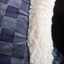 Armarkat Cuddle Cave Dog & Cat Bed, Blue Checkered -Pet Dog Supply Store 219068 PT8. AC SS1800 V1603308757