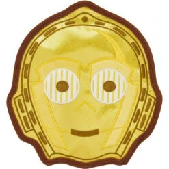 STAR WARS C-3PO Flat Plush Squeaky Dog Toy