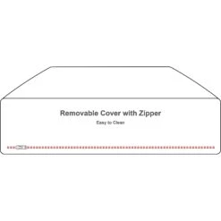 Bessie + Barnie Sicilian Rectangle Pillow Dog Bed With Removable Cover -Pet Dog Supply Store 220904 pt3. AC SS1800 V1581531910