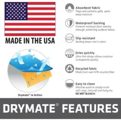 Drymate Bow Wow Squares Dog Bowl Place Mat 15 Drymate Bow Wow Squares Dog Bowl Place Mat -Pet Dog Supply Store 222052 PT6. AC SS1800 V1651155422