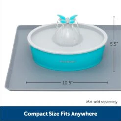 PetSafe Drinkwell Butterfly Dog & Cat Drinking Fountain, 50-oz -Pet Dog Supply Store 222223 PT2. AC SS1800 V1676398824