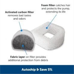 PetSafe Drinkwell Butterfly Dog & Cat Drinking Fountain, 50-oz -Pet Dog Supply Store 222223 PT4. AC SS1800 V1676398888