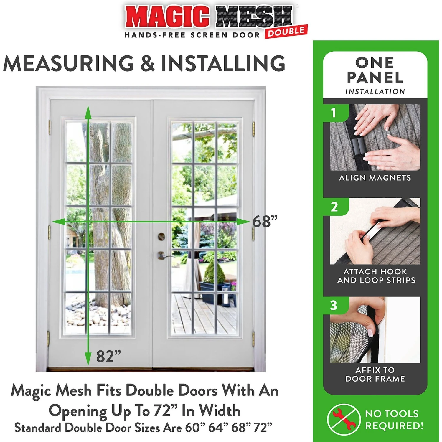 Magic Mesh Hands-Free Screen Double Dog & Cat Door 5 Magic Mesh Hands-Free Screen Double Dog & Cat Door - Image 3