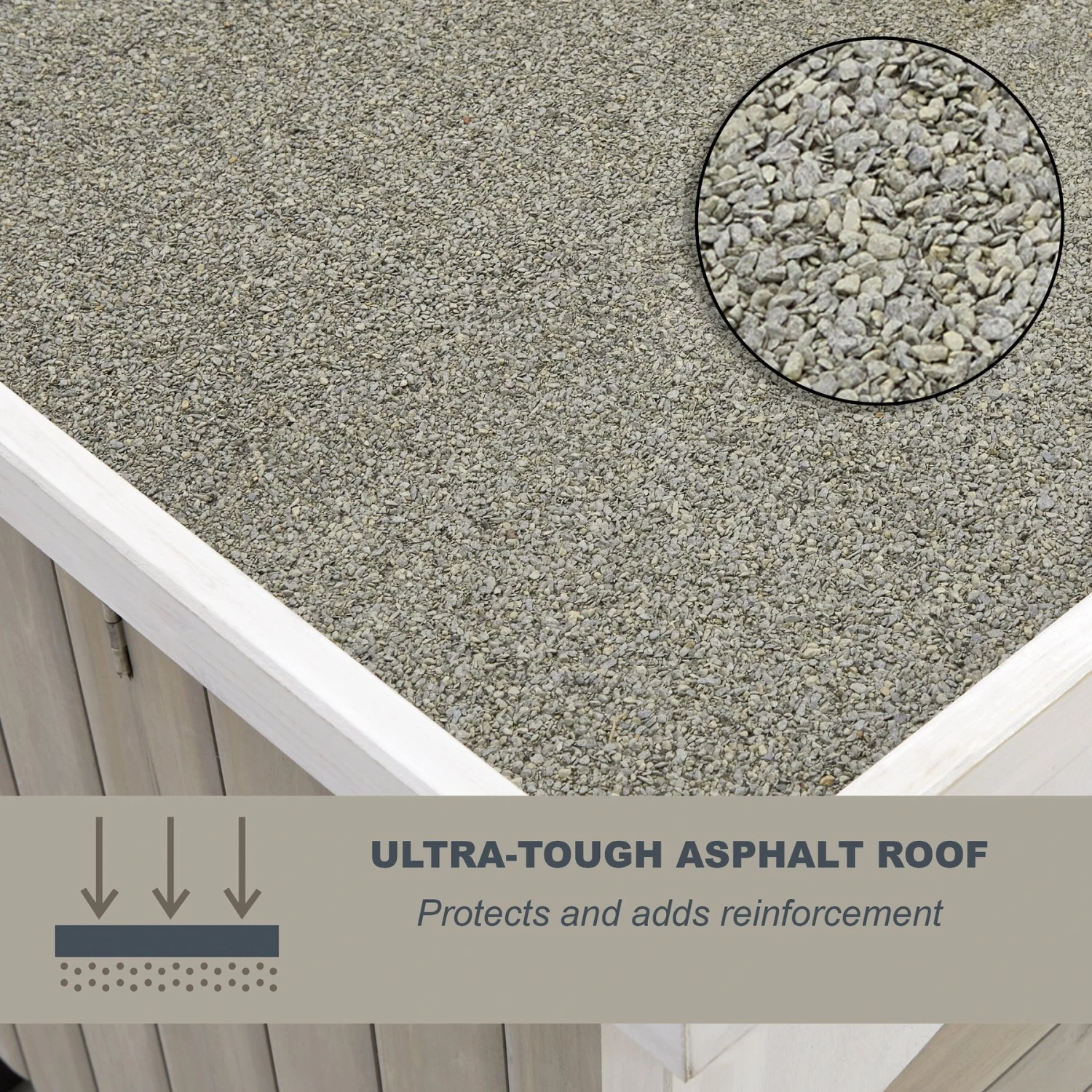 MidWest Eillo Folding Outdoor Wood Dog House, Beige 7 MidWest Eillo Folding Outdoor Wood Dog House, Beige - Image 5