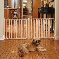 MidWest Extra-Wide Wood Dog Gate 8 MidWest Extra-Wide Wood Dog Gate -Pet Dog Supply Store 226372 PT1. AC SS1800 V1583963879