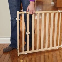 MidWest Extra-Wide Wood Dog Gate 10 MidWest Extra-Wide Wood Dog Gate -Pet Dog Supply Store 226372 PT3. AC SS1800 V1583958797