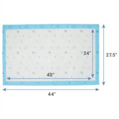 Frisco Premium Giant Printed Dog Training & Potty Pads, 27.5 X 44-in, Unscented -Pet Dog Supply Store 227472 PT2. AC SS1800 V1674664873