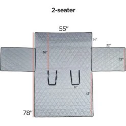 Molly Mutt Romeo & Juliet Dog & Cat Couch Cover 7 Molly Mutt Romeo & Juliet Dog & Cat Couch Cover -Pet Dog Supply Store 227746 PT2. AC SS1800 V1589996799