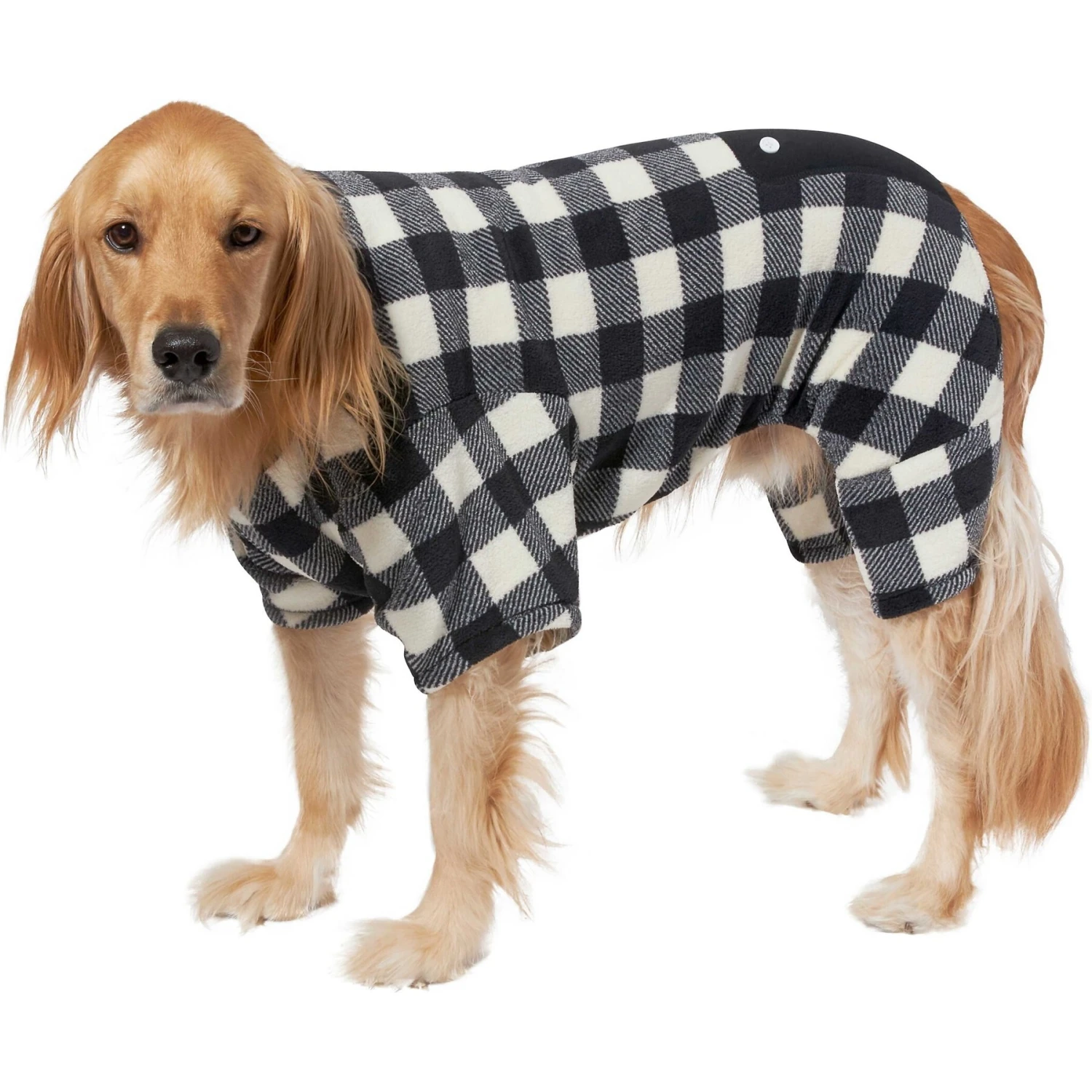 Wagatude Black Buffalo Plaid Dog Pajama 5 Wagatude Black Buffalo Plaid Dog Pajama - Image 3