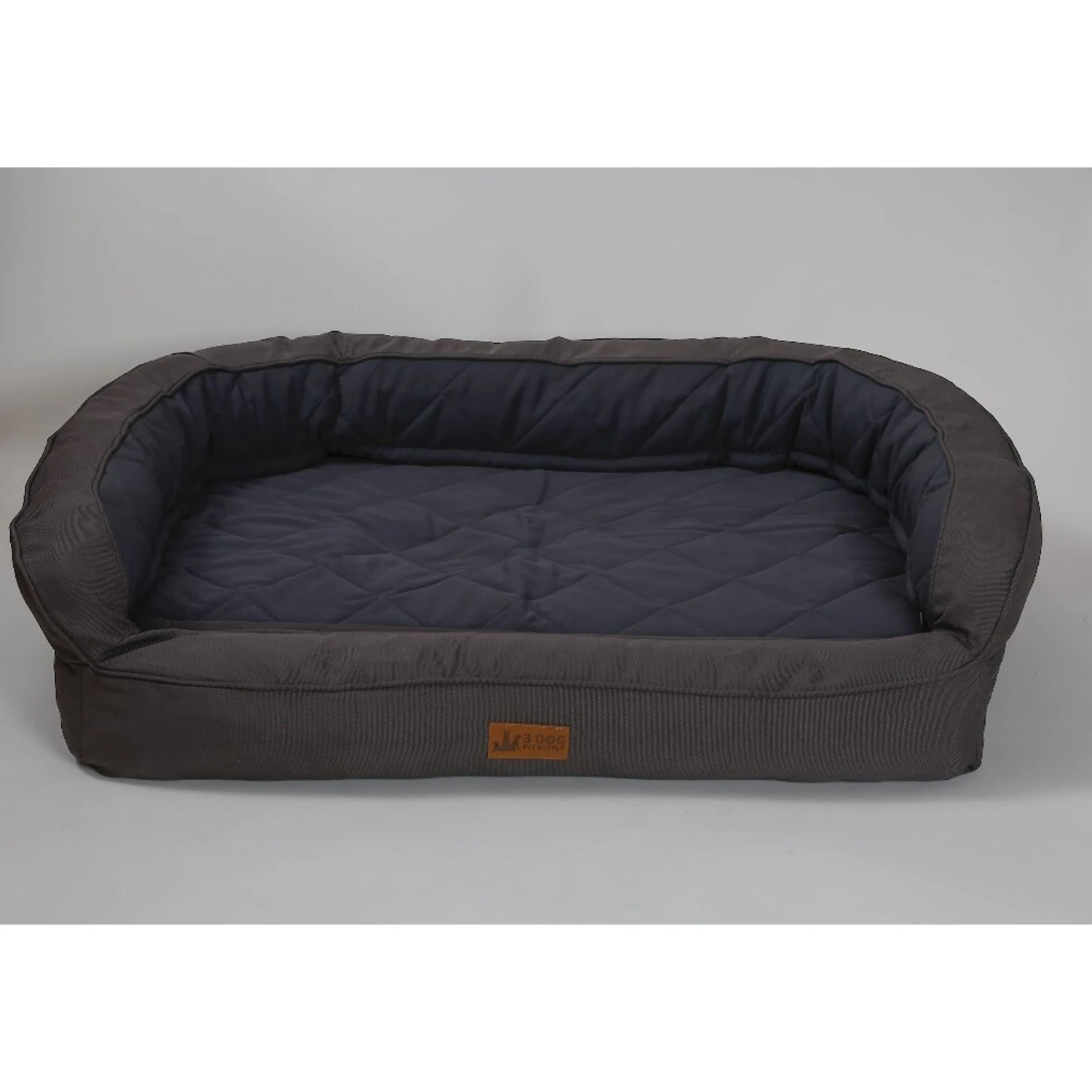 3 Dog Pet Supply EZ Wash Softshell Personalized Orthopedic Bolster Dog Bed With Removable Cover 4 3 Dog Pet Supply EZ Wash Softshell Personalized Orthopedic Bolster Dog Bed With Removable Cover - Image 2