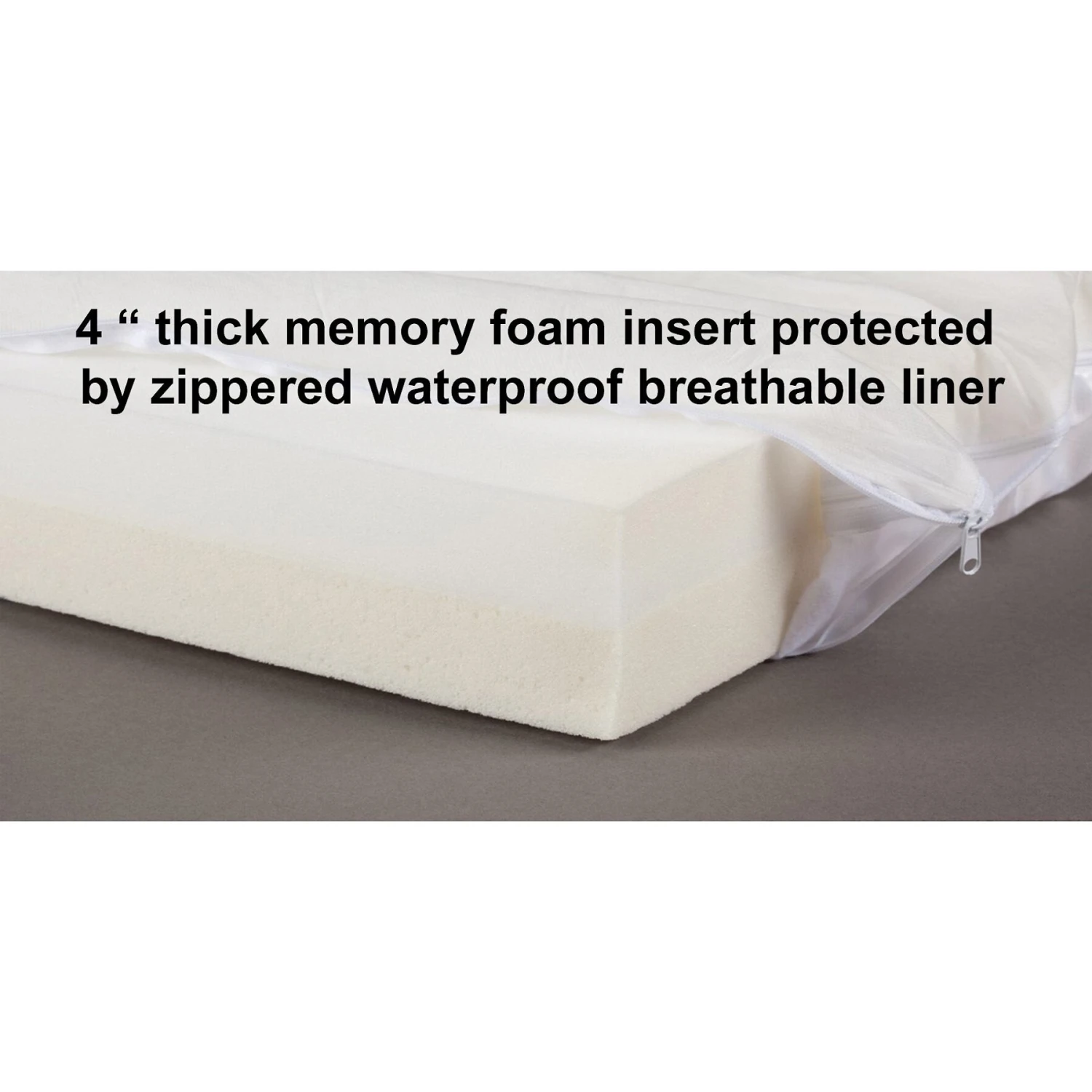 3 Dog Pet Supply EZ Wash Softshell Personalized Orthopedic Bolster Dog Bed With Removable Cover 6 3 Dog Pet Supply EZ Wash Softshell Personalized Orthopedic Bolster Dog Bed With Removable Cover - Image 4