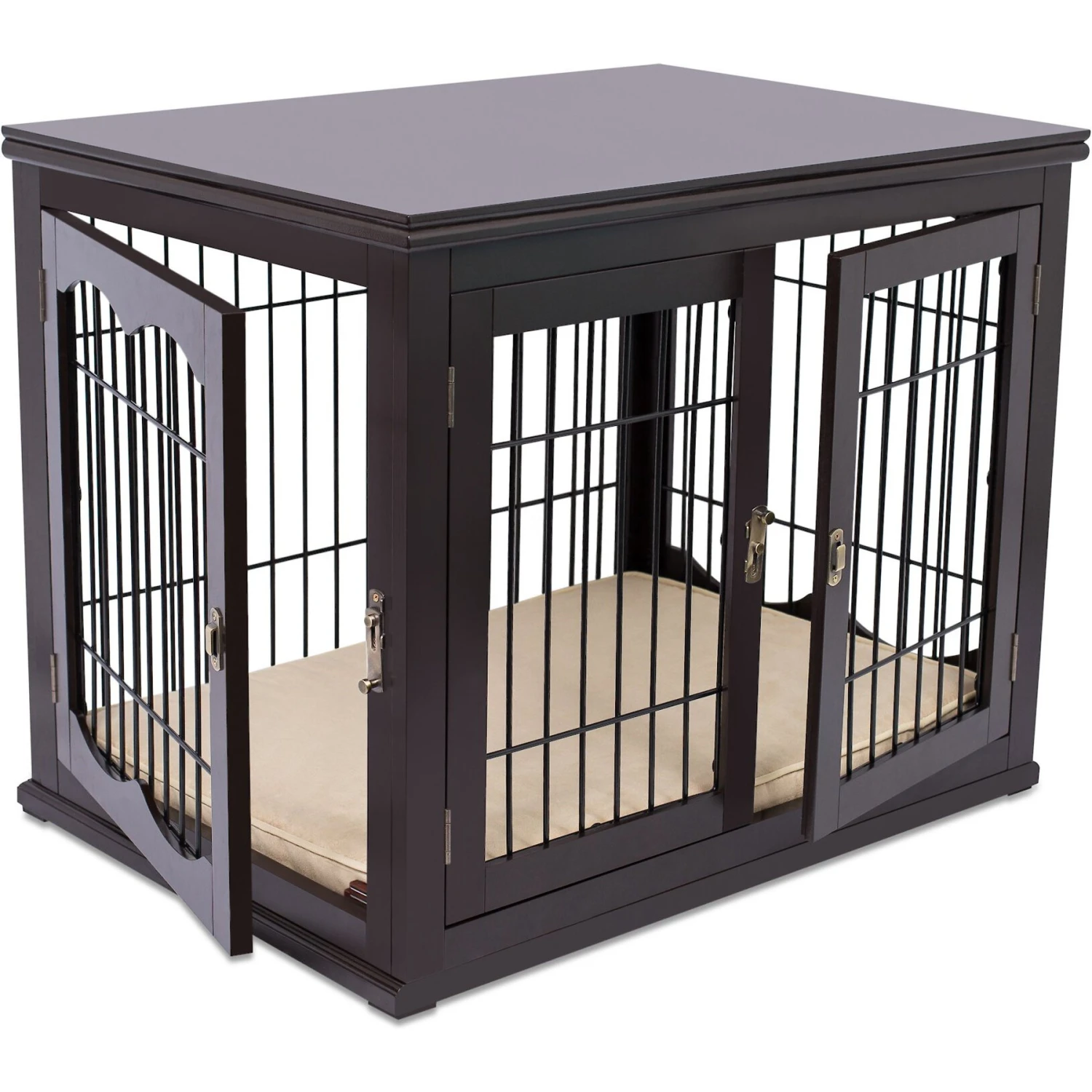 Internet's Best Double Door Furniture Style Dog Crate & End Table 6 Internet's Best Double Door Furniture Style Dog Crate & End Table - Image 4