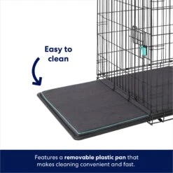 Frisco Heavy Duty Enhanced Lock Double Door Fold & Carry Wire Dog Crate & Mat Kit -Pet Dog Supply Store 233736 PT4. AC SS1800 V1671661416