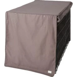 Frisco Crate Cover, Gray 10 Frisco Crate Cover, Gray -Pet Dog Supply Store 234096 PT3. AC SS1800 V1602884208