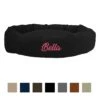 Majestic Pet Suede Personalized Bagel Cat & Dog Bed -Pet Dog Supply Store 234667 MAIN. AC SS1800 V1619448730