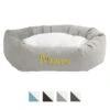 Majestic Pet Velvet Sherpa Personalized Bagel Cat & Dog Bed 1 Majestic Pet Velvet Sherpa Personalized Bagel Cat & Dog Bed -Pet Dog Supply Store 234715 MAIN. AC SS1800 V1619448775