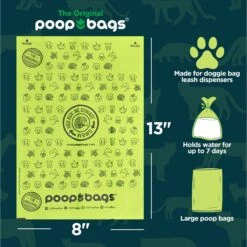 The Original Poop Bags Compostable Dog Poop Bags, 200 Count 11 The Original Poop Bags Compostable Dog Poop Bags, 200 Count -Pet Dog Supply Store 239520 PT2. AC SS1800 V1695136845