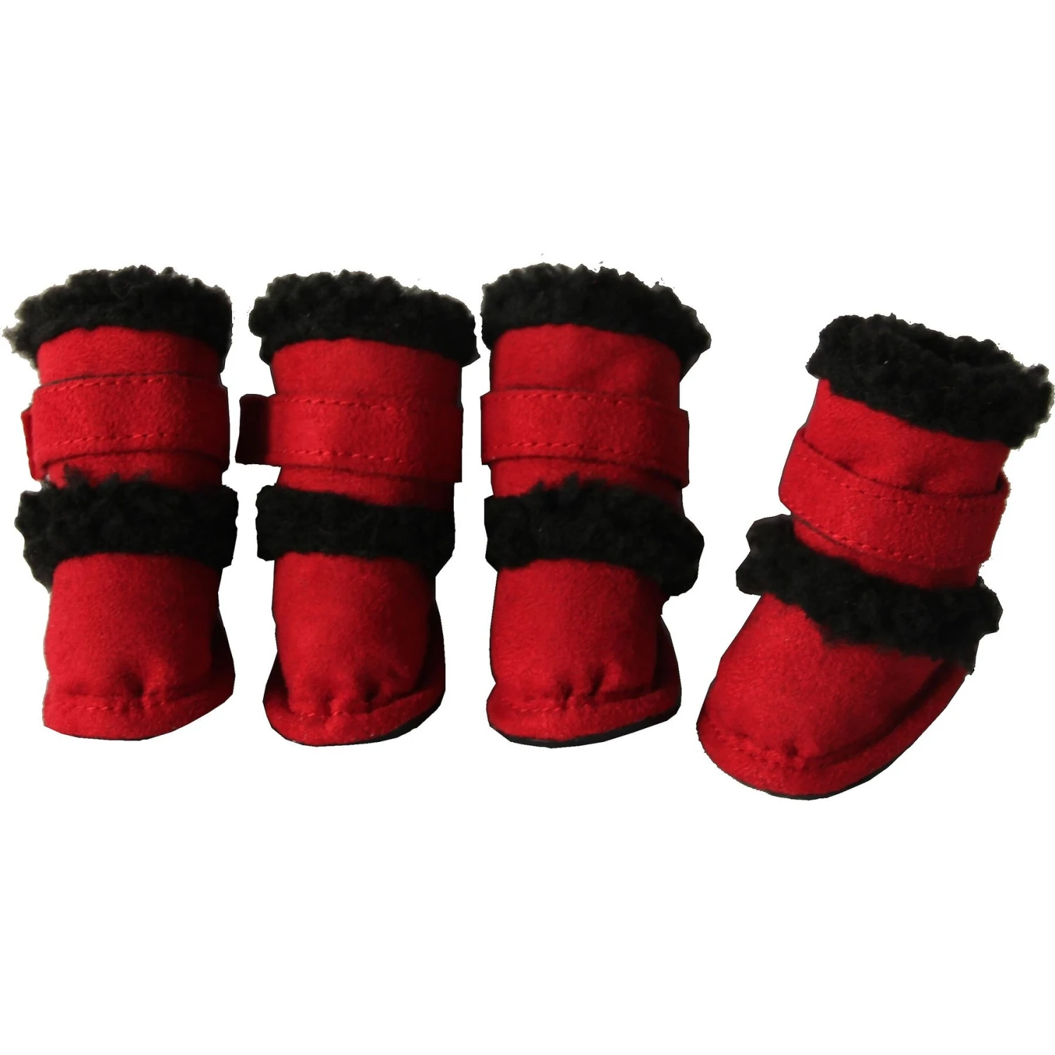 Pet Life Shearling Duggz Dog Shoes, 4 Count 3 Pet Life Shearling Duggz Dog Shoes, 4 Count