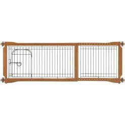 Richell Sitter Freestanding Dog Gate, Autumn Matte -Pet Dog Supply Store 243577 PT6. AC SS1800 V1595565683