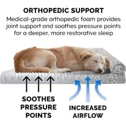 FurHaven Southwest Kilim Orthopedic Deluxe Chaise Dog & Cat Bed -Pet Dog Supply Store 244369 PT6. AC SS1800 V1677621174