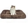 HappyCare Textiles Sleeping Cloud Bolster Cat & Dog Bed -Pet Dog Supply Store 245797 MAIN. AC SS1800 V1596053787
