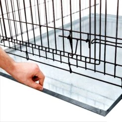 KOPEKS Heavy Duty Multipurpose Replacement Crate Tray, Silver -Pet Dog Supply Store 248616 PT2. AC SS1800 V1597935664