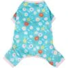 Frisco Teal Floral Dog & Cat Jersey PJs -Pet Dog Supply Store 249132 MAIN. AC SS1800 V1637716621