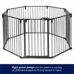 Frisco Steel 8-Panel Configurable Dog Gate & Playpen -Pet Dog Supply Store 250603 PT3. AC SS1800 V1666119611