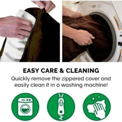 FurHaven Plush & Suede Convolute Orthopedic Bolster Cat & Dog Bed With Removable Cover & Liner -Pet Dog Supply Store 250981 PT7. AC SS1800 V1701932596